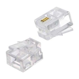 Powermaster RJ11 6P/2C 100'lük Paket Telefon Soketi