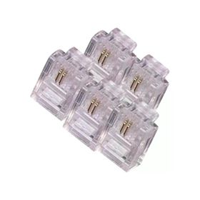 Powermaster RJ11 6P/2C 100'lük Paket Telefon Soketi