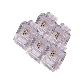 Powermaster RJ11 6P/2C 100'lük Paket Telefon Soketi