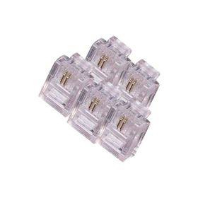 Powermaster RJ11 6P/2C 100'lük Paket Telefon Soketi