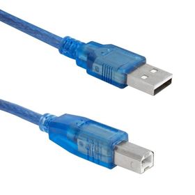 Powermaster S-Link USB 10 MT 2.0 Şeffaf Yazıcı Kablosu