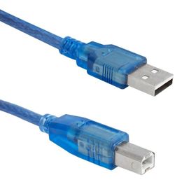 Powermaster S-Link USB 10 MT 2.0 Şeffaf Yazıcı Kablosu