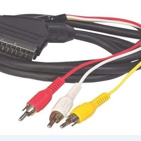 Powermaster Scart Tos 3 RCA Kablo