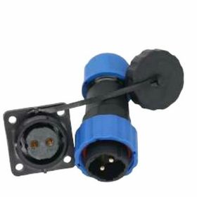 Powermaster SD16 2 Pin 16 mm Su Geçirmez Dörtgen Konnektör