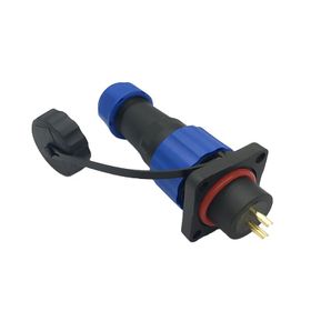 Powermaster SD16 2 Pin 16 mm Su Geçirmez Dörtgen Konnektör