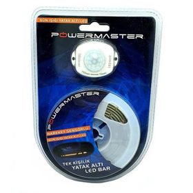 Powermaster Sensörlü Tek Kişilik Yatak Altı Led Aydınlatma