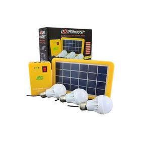 Powermaster Seti Çok Uçlu 3 Ampullü Solar Aydınlatma