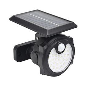 Powermaster SH-1705A 26 Ledli Sensörlü 3 Modlu Solar İndiksiyon Duvar Lambası