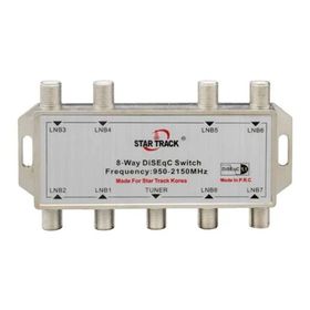 Powermaster Star Track 5-2050 Mhz 1/8 Dağıtıcı Diseqc Switch
