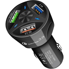 Powermaster TE-091 3xUSB 3.0 Çakmaklık Hızlı Araç Şarj Cihazı