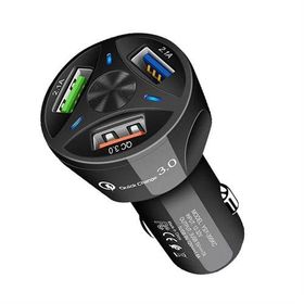 Powermaster TE-091 3xUSB 3.0 Çakmaklık Hızlı Araç Şarj Cihazı