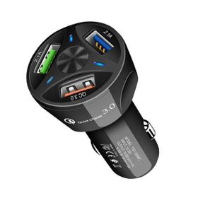 Powermaster TE-091 3xUSB 3.0 Çakmaklık Hızlı Araç Şarj Cihazı