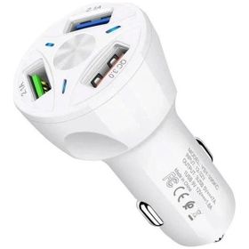 Powermaster TE-091 3xUSB 3.0 Çakmaklık Hızlı Araç Şarj Cihazı