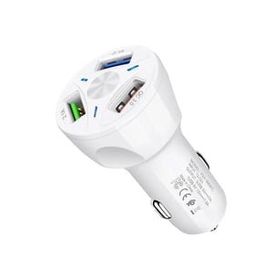 Powermaster TE-091 3xUSB 3.0 Çakmaklık Hızlı Araç Şarj Cihazı