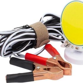 Powermaster TM-24 Cob Ledli 13W Akü Maşalı 4 mt Kablolu Taşınabilir Seyyar Lamba