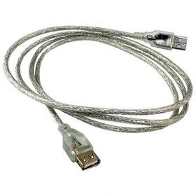 Powermaster Usb 1.5 mt Şeffaf Uzatma Kablosu