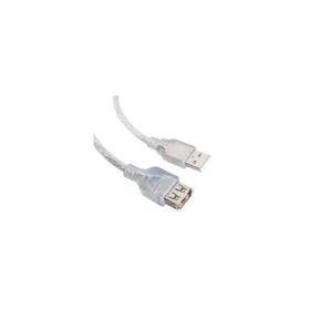 Powermaster Usb 1.5 mt Şeffaf Uzatma Kablosu