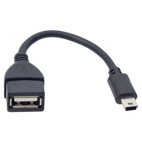 Powermaster USB 15 cm Mini 5P OTG Data Kablosu