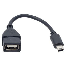 Powermaster USB 15 cm Mini 5P OTG Data Kablosu