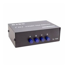 Powermaster Vga-15-4 4 Giriş 1 Çıkış Vga Toplayıcı Switch