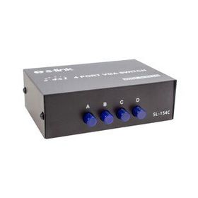 Powermaster Vga-15-4 4 Giriş 1 Çıkış Vga Toplayıcı Switch