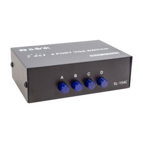 Powermaster Vga-15-4 4 Giriş 1 Çıkış Vga Toplayıcı Switch