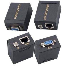 Powermaster VGA CAT5-CAT6 60 Metre Extender Uzatıcı