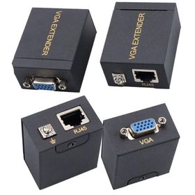 Powermaster VGA CAT5-CAT6 60 Metre Extender Uzatıcı
