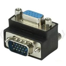 Powermaster VGA Dişi Erkek Çevirici 90 Derece L Tip