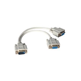 Powermaster Vga To 2 Vga 30 cm Kablo