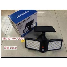 Powermaster W770A Sensörlü 144 SMD Ledli Solar Aydınlatmalı Duvar Lambası