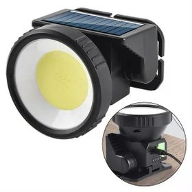 Powermaster Wh-9968B Cob 2 Beyaz + 2 Kırmızı Işık 4 Modlu Solar Kafa Lambası