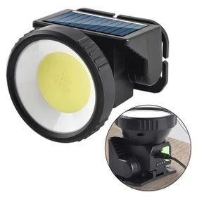 Powermaster Wh-9968B Cob 2 Beyaz + 2 Kırmızı Işık 4 Modlu Solar Kafa Lambası