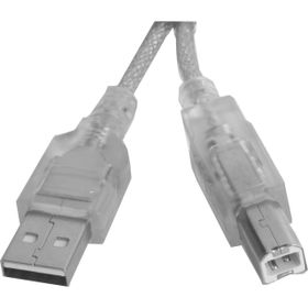 Powermaster Yazıcı 2.0 Şeffaf 3 m Usb Kablo