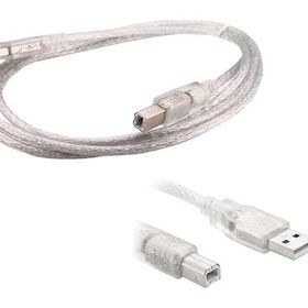 Powermaster Yazıcı 2.0 Şeffaf 3 m Usb Kablo