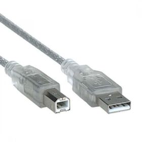 Powermaster Yazıcı 2.0 Şeffaf 3 m Usb Kablo