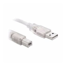 Powermaster Yazıcı 2.0 Şeffaf 3 m Usb Kablo