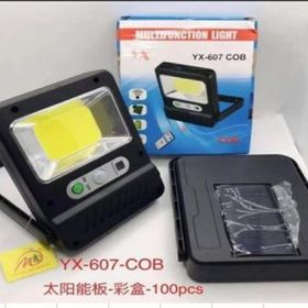 Powermaster YX-607 COB Ledli Solar Panelli Lamba