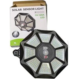 Powermaster ZB-168A Kumandalı Sensörlü Beyaz Solar Aydınlatma
