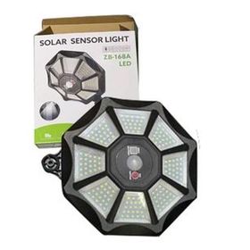 Powermaster ZB-168A Kumandalı Sensörlü Beyaz Solar Aydınlatma