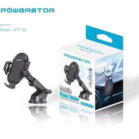 PowerStar ATT-32 Vantuzlu Boy Ayarlı Araç İçi Telefon Tutucu