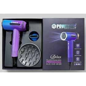 Powertec TR-1111 Delux Plazma Digital Mor Renk Fön Makinası