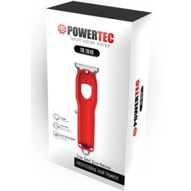 Powertec TR-1919 Kırmızı Tıraş Makinesi