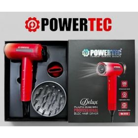 Powertec Tr-2222 Kırmızı Delux Plazma Digital Fön Makinası