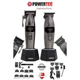 Powertec TR-4646 + TR-2626 Profesyonel 2'li Set Saç Sakal Tıraş Makinesi