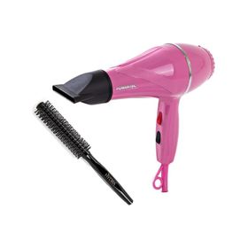 Powertec TR-501 Profesyonel Fön Makinesi Mor + Hydra Berber Fön Fırçası