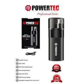Powertec TR-504 Kulak Burun Tüy Kesme Makinesi