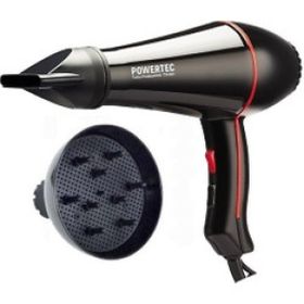 Powertec Tr-701 Profesyonel Fön Makinesi + Vigo Başlık