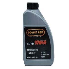 Powerten 10W-40 900 ML 3'lü Motor Yağı