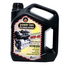 Powerten 15W-40 6x4 L Motor Yağı